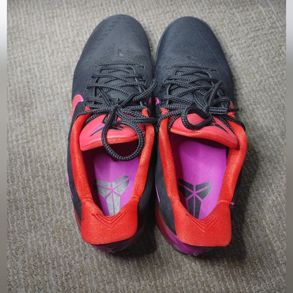 Nike Kobe AD Men's Black and Red Athletic Shoes - Picture 2 of 15